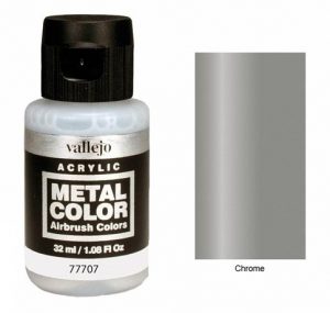 Vallejo Acrylics Metal Color - White Aluminium 32ml - SnM Stuff