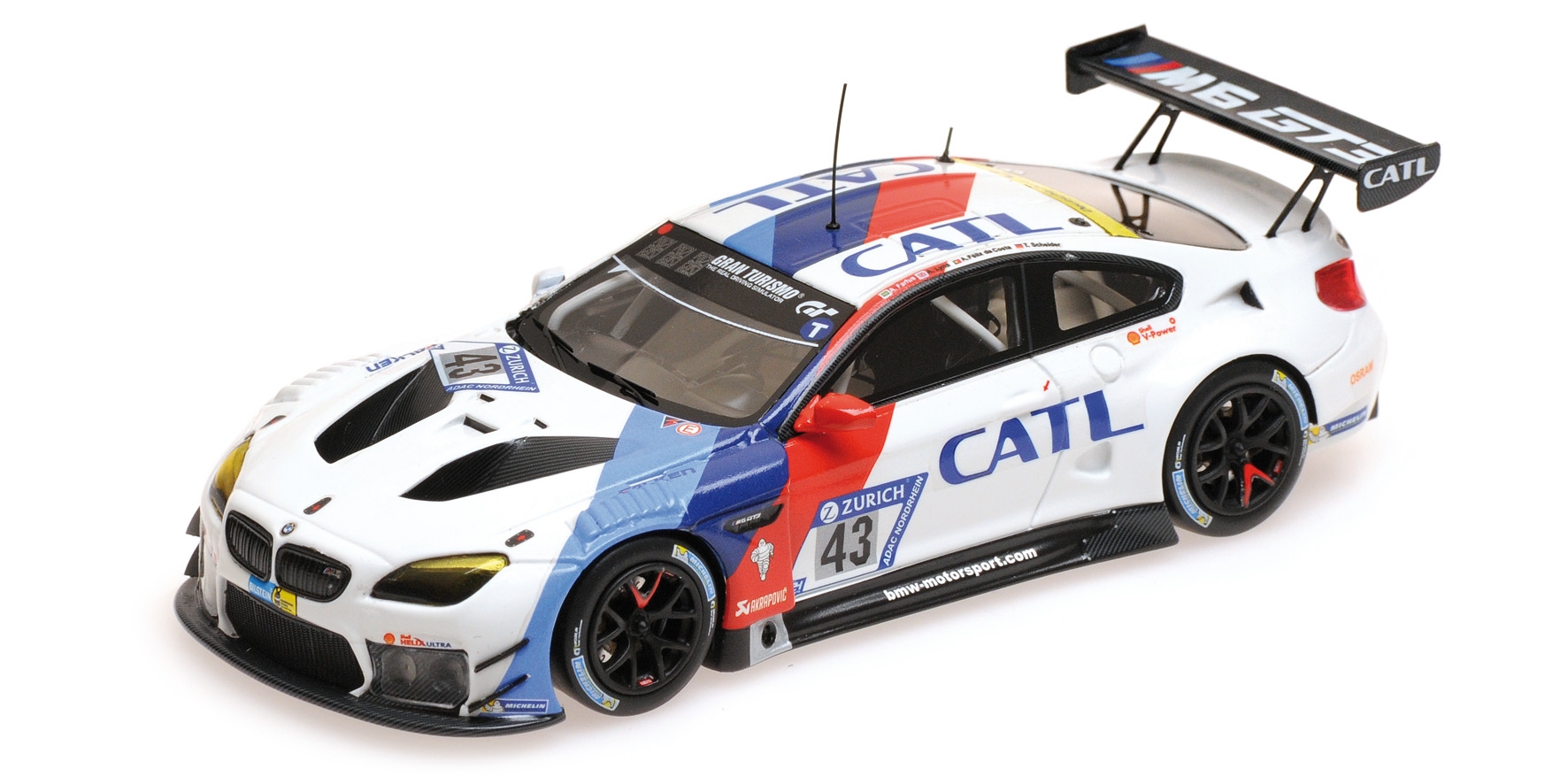 Bmw M6 Gt3 Team Schnitzer Farfus Lynn Felix Da Costa Scheider 24h 