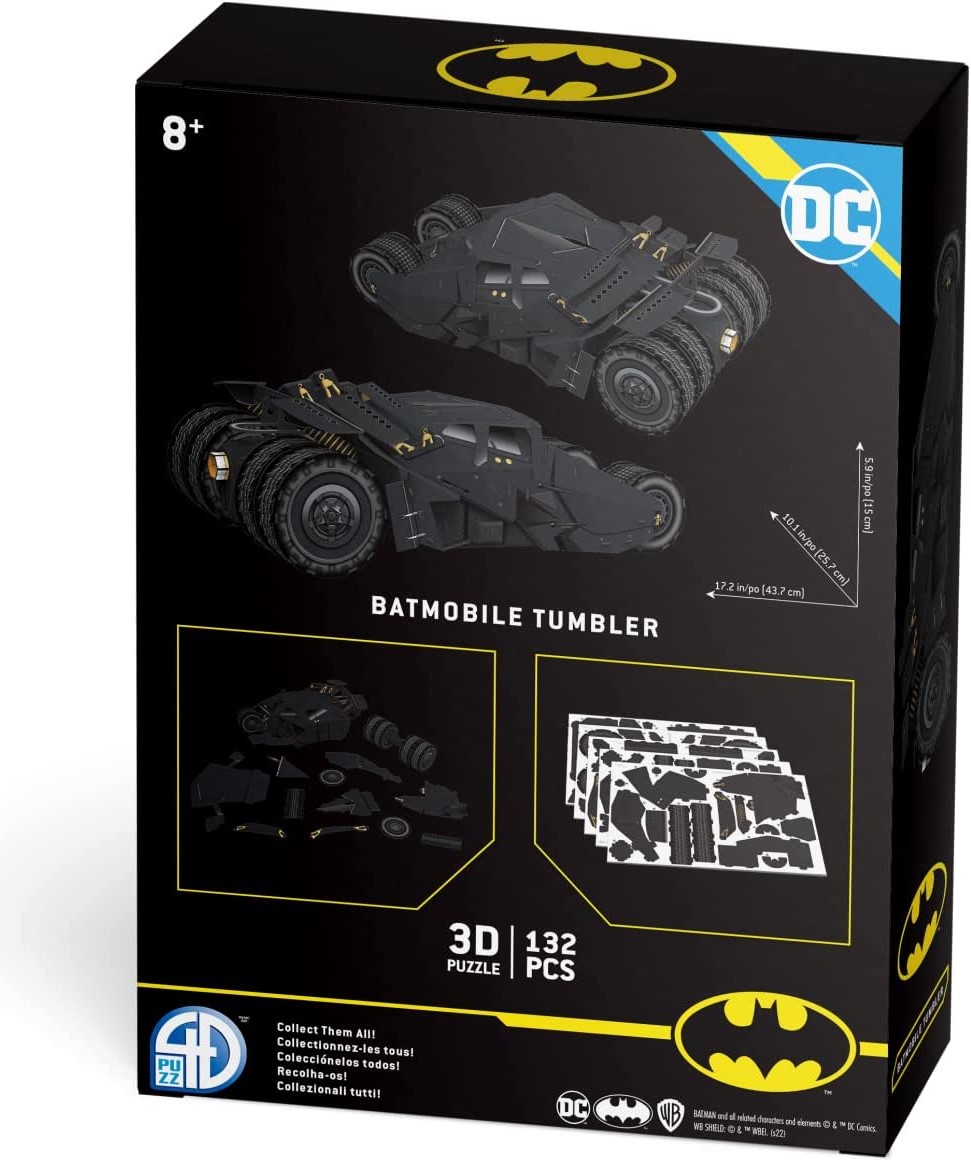 DC Comics (C20) Batmobile 16” Car 67812 with Batman - Depop